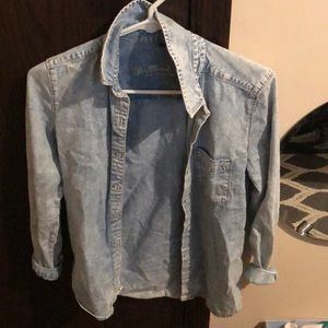 Blue/whiteish denim jacket